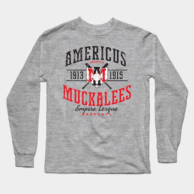 Americus Muckalees Long Sleeve T-Shirt by MindsparkCreative